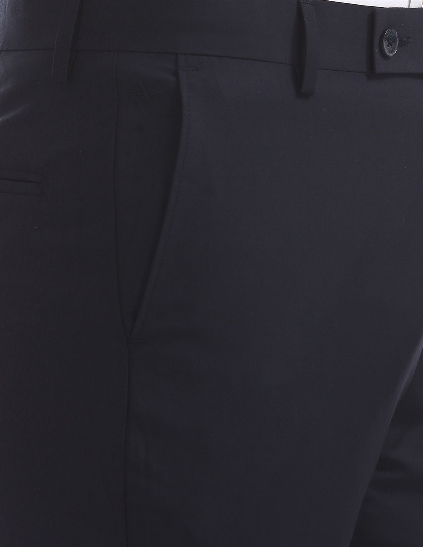 Arrow Men Formal Wear Black Formal Trouser